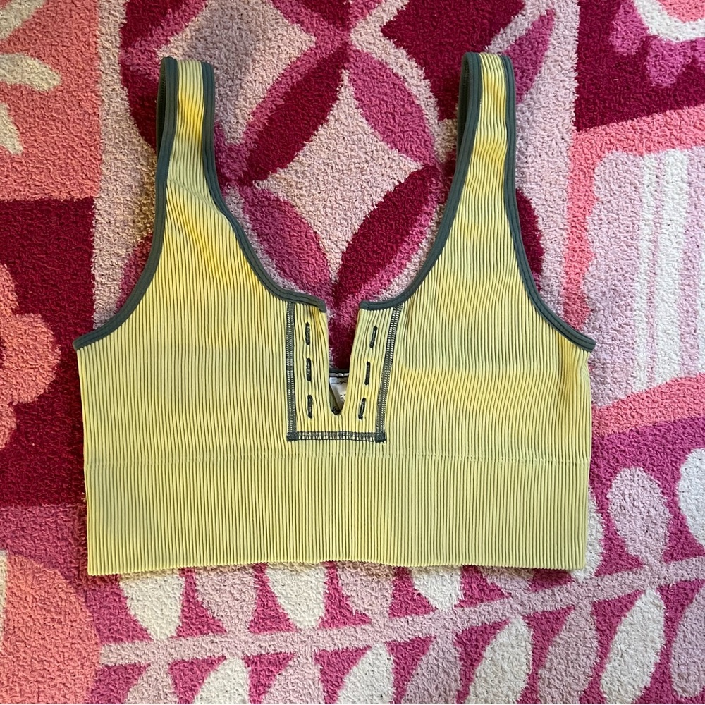 Out from under cropped top bra